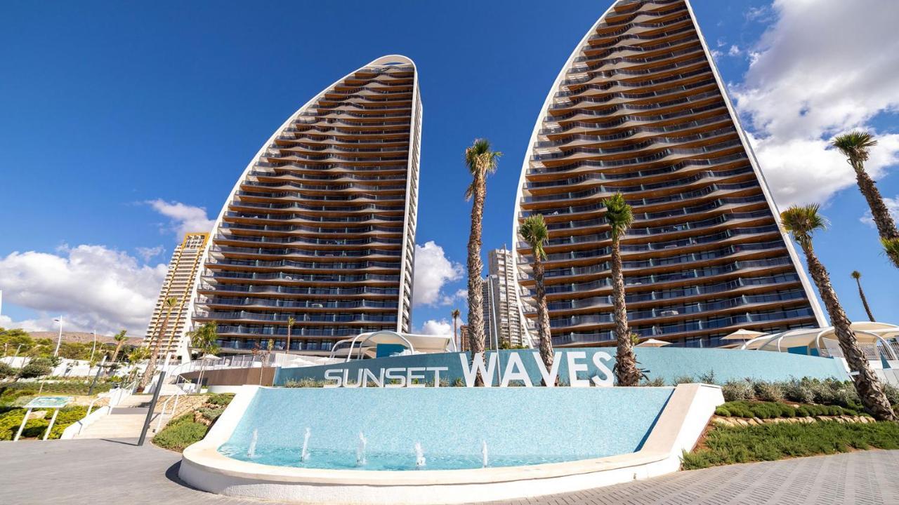 Sunset Waves Benidorm Sea View Apartman Kültér fotó