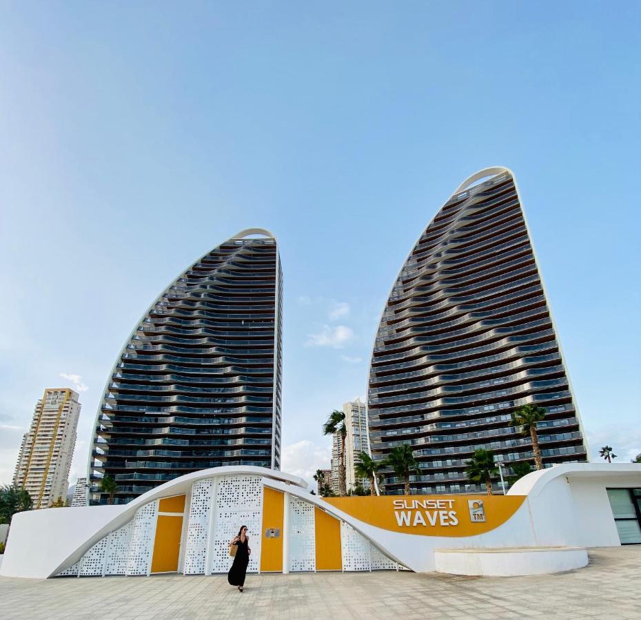 Sunset Waves Benidorm Sea View Apartman Kültér fotó